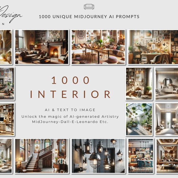 1000+ Best Midjourney Outstanding Interior Design Prompts 582