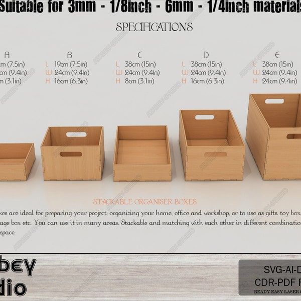Stackable Storage - Etsy