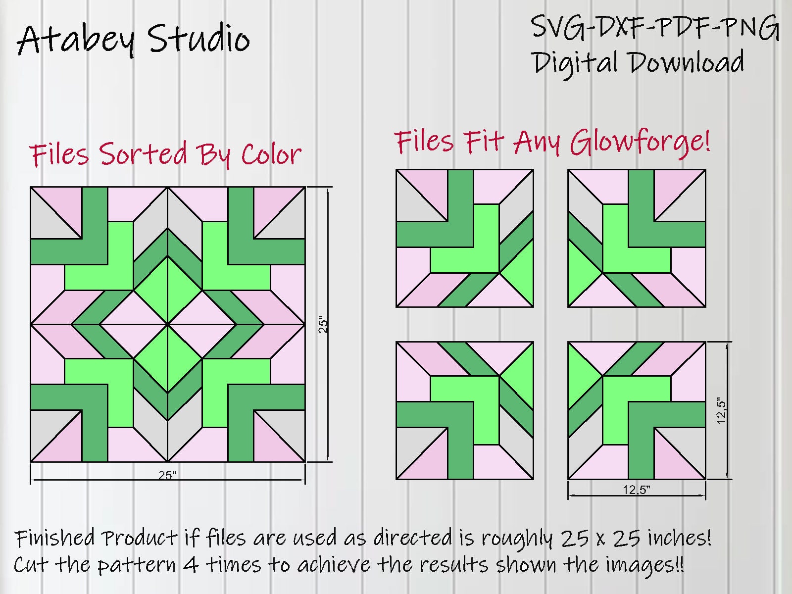 Quilt Laser Cut File traditional Wood quilt pattern for Lasers Etsy España