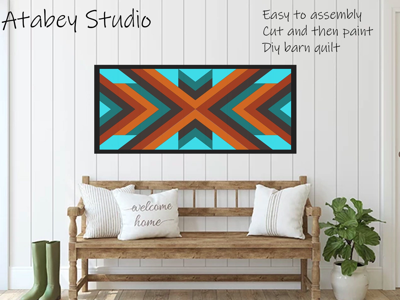 Aztec Barn Quilt Svg Laser Cut Files for Glowforge Projects Wall Art ...