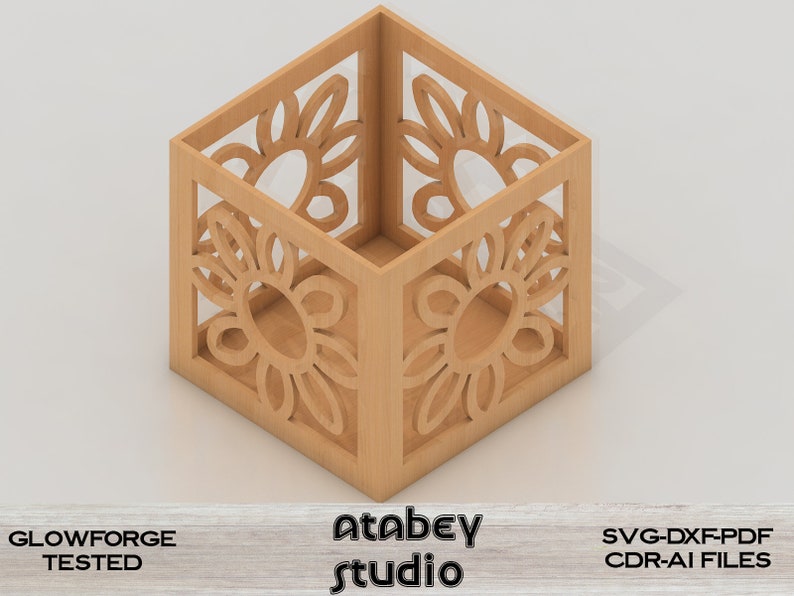 Wooden Pen Case / Pen Box SVG Files / Laser Vector Plan / Etsy Ireland