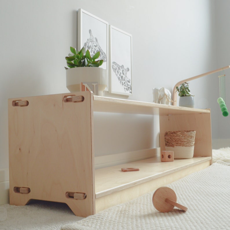 Montessori Shelf Toddler Infant Activity Play Toy Shelf Etsy UK