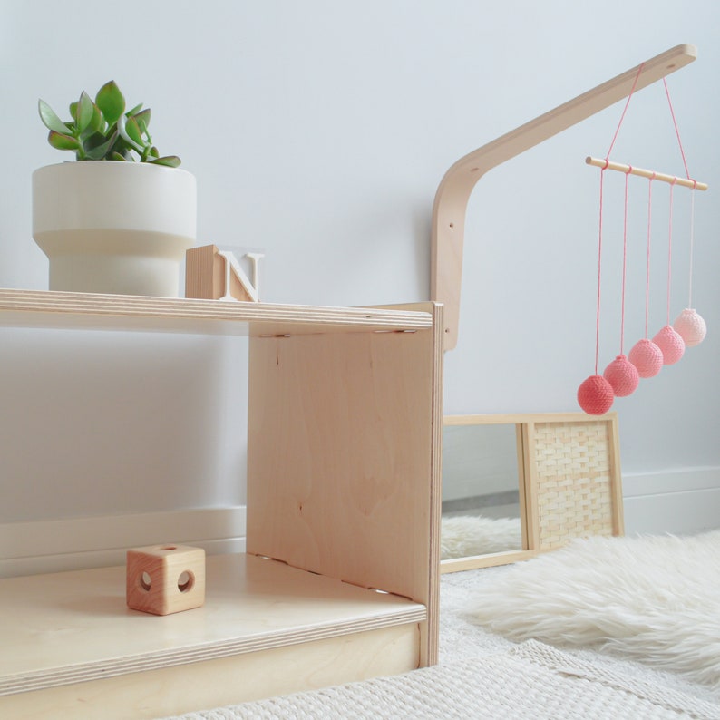 Montessori Shelf Toddler Infant Activity Play Toy Shelf Etsy UK