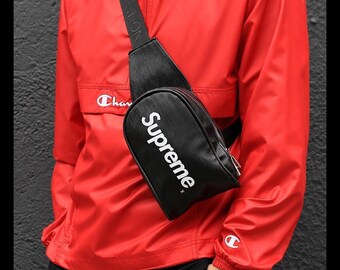 mens supreme fanny pack