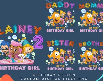 Download Bubble Guppies Birthday Svg Etsy