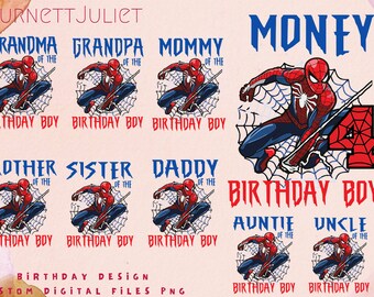 Download Spiderman Birthday Svg Etsy