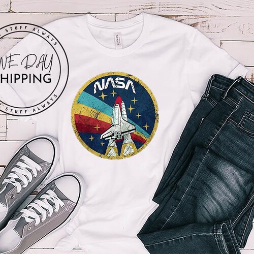 NASA Logo T-shirt Vintage NASA Shirt 
