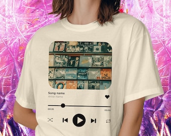 Personalized Song Name Shirt, Music Lover Shirt, Custom Song Artist Shirt, Concert T-Shirt, Custom Gigs Shirt
