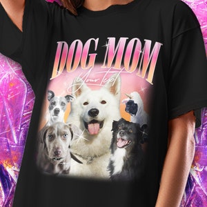Custom Pet T-Shirt, Personalized Pet T-Shirt Retro Dog T-Shirt Pet Personalized 90s Shirt, Custom Dog TShirt, Retro Dog Shirt