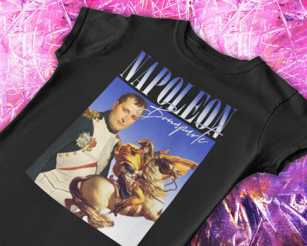 Napoleon Rap T-shirt | Y2K, Napoleon Bootleg Tee, Funny History