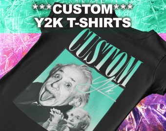 Custom 90s Bootleg T-Shirt: Y2K Celebrity Tee