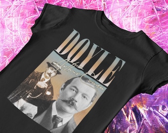 Camiseta de Arthur Conan Doyle: escritor de Sherlock Holmes, estilo Y2K