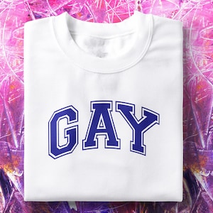 Gay 90s Inspired T-Shirt, Gay and Proud Shirt, Sounds Gay I&#39;m In Tee, Pride T-Shirt, LGBTQ Unisex Shirt