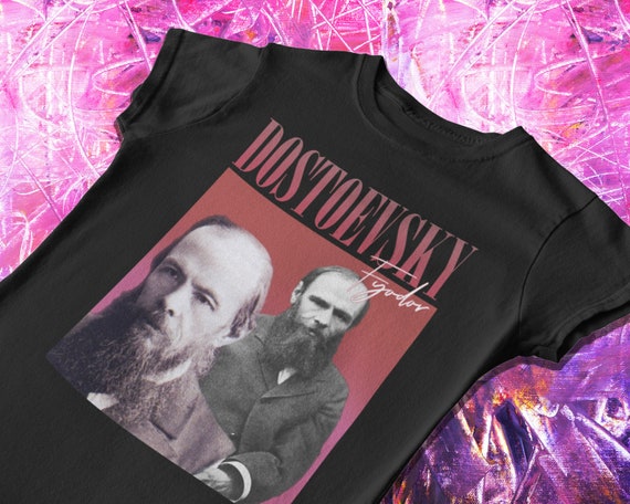 Dostoevsky Y2K T-Shirt | Fyodor Dostoevsky, Rap shirt, Classic Authors, Russian Literature, Russian Authors, Literature Gifts, 90s style