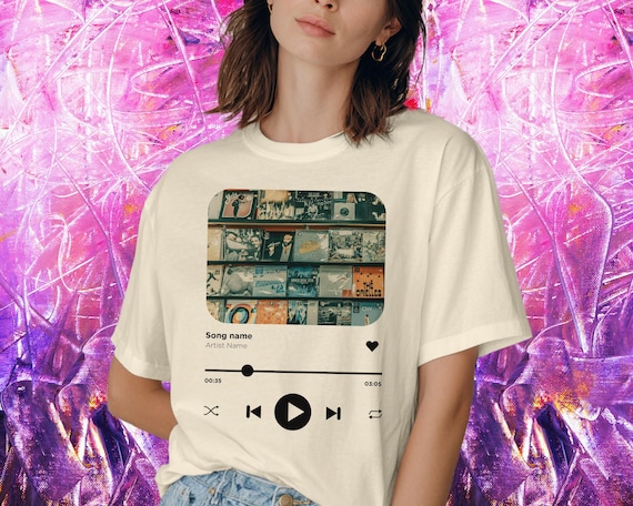 Personalized Song Name Shirt, Music Lover Shirt, Custom Song Artist Shirt, Concert T-Shirt, Custom Gigs Shirt