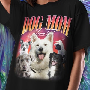 Custom Pet T-Shirt, Personalized Pet T-Shirt Retro Dog T-Shirt Pet Personalized 90s Shirt, Custom Dog TShirt, Retro Dog Shirt