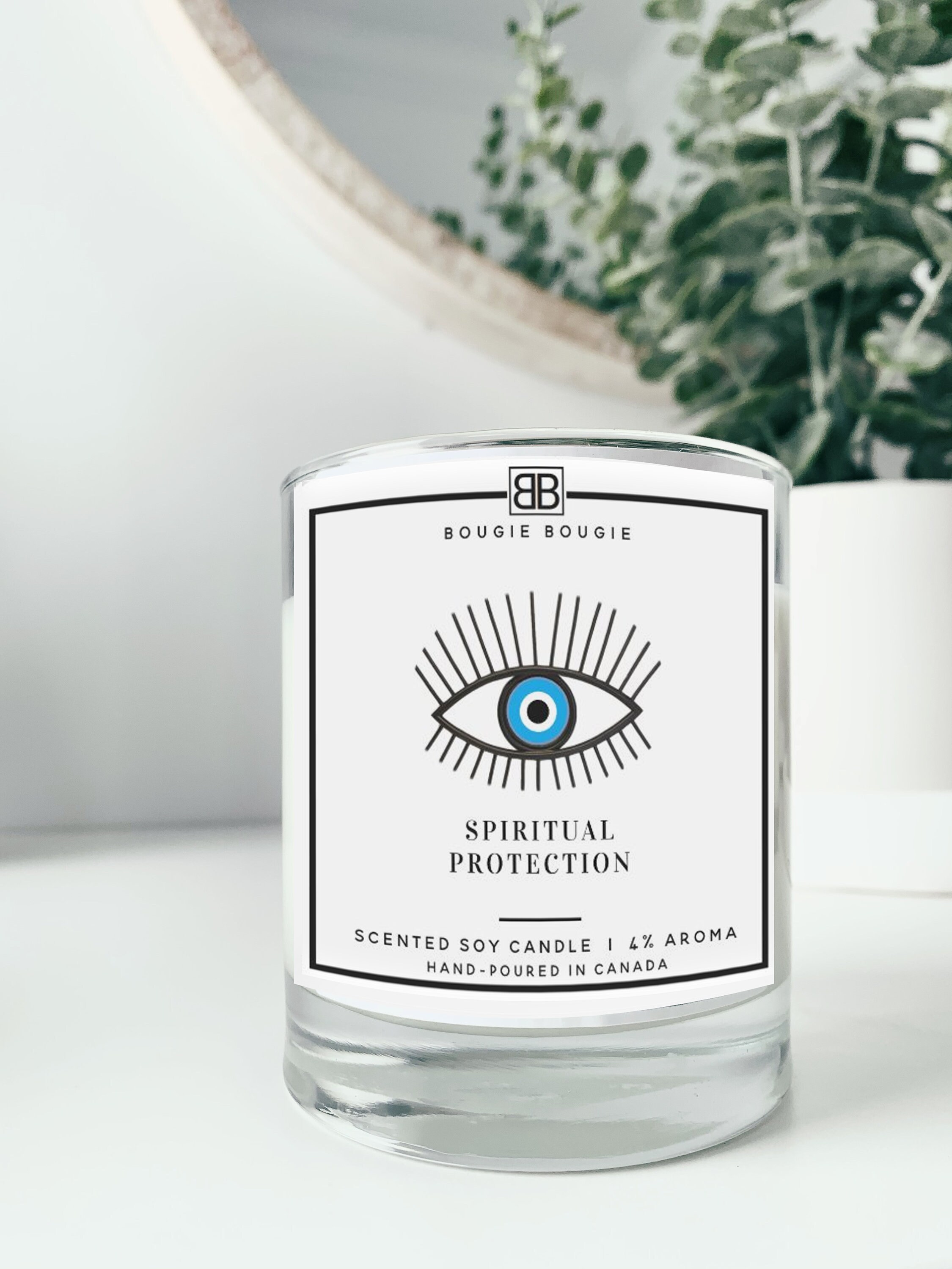 Evil Eye Candles Soy Wax Candle Spiritual Protection Etsy