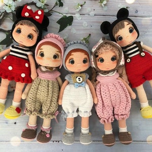 ENGLISH PATTERN Twin Dolls Amigurumi PDF