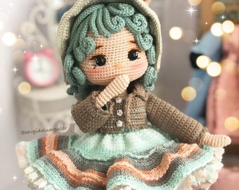 MODÈLE ANGLAIS Poupée Aybuke Amigurumi PDF