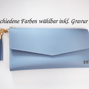 Portmonee für Damen mit Gravur der Initialen oder des Namens - Perfektes Geschenk für Frauen