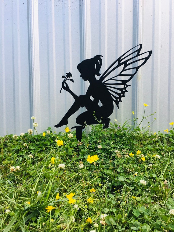 Fairy metal garden sculptures Clearance