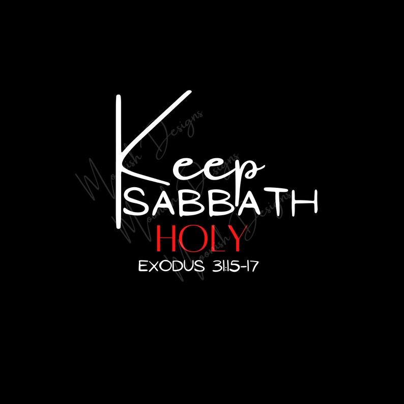 Keep Sabbath Holy Etsy keep-sabbath-holy-etsy