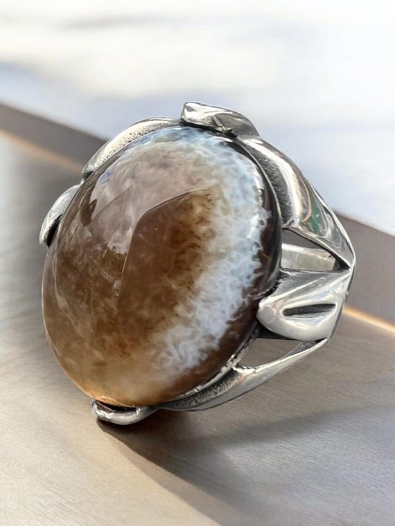 Yemen Sulaimani Devil Eye Yemeni Aqeeq Natural pure legend sulyimane baqarani yemie eye of gilgamish great power spiritual ring