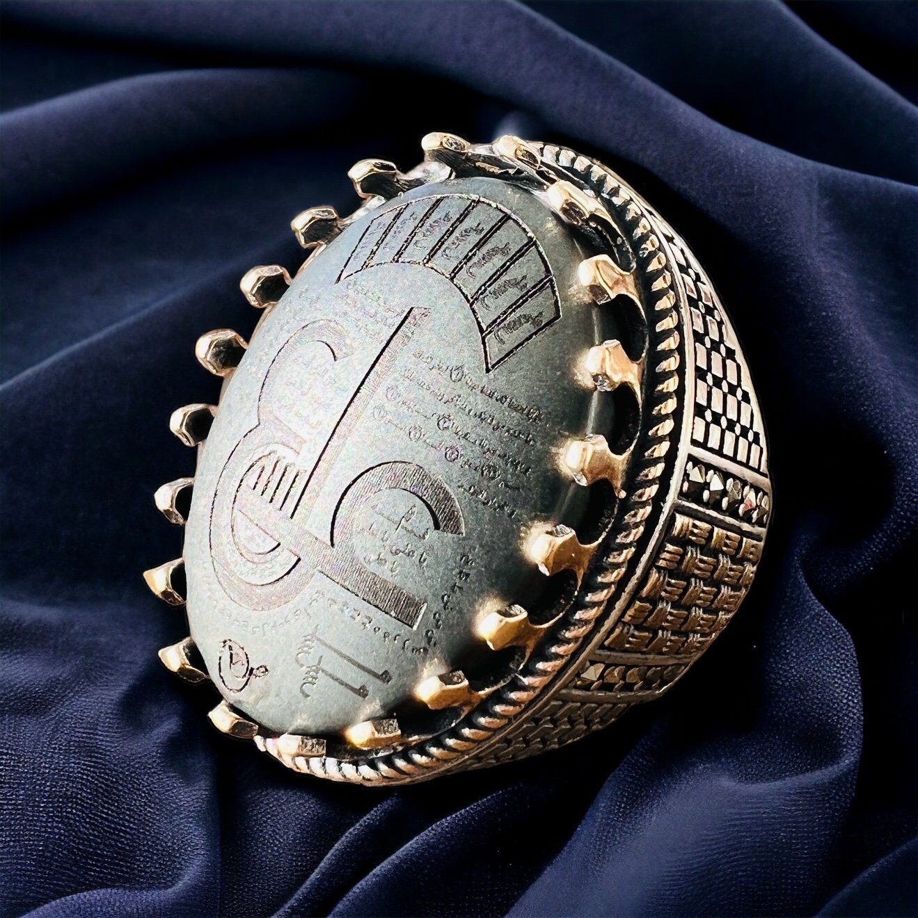 Luna di Turchia” – Anello in argento 925 e pietra naturale, vintage ed  economico, consegna gratuita! – Corano Gioielli, accessori moda