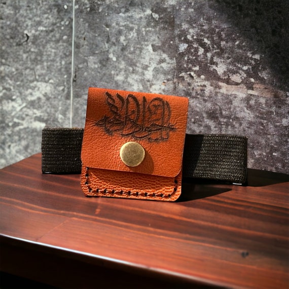 Leathe Empty Armband for Hirz Imam Javad ,doa, quran.zekr ,Taweez