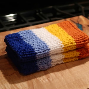 Aroace Pride Flag Knit Fingerless Gloves, Pride Knit Hand Warmers, Double Layer Knit Gloves, Aroace Gift, Coming Out Gift image 6