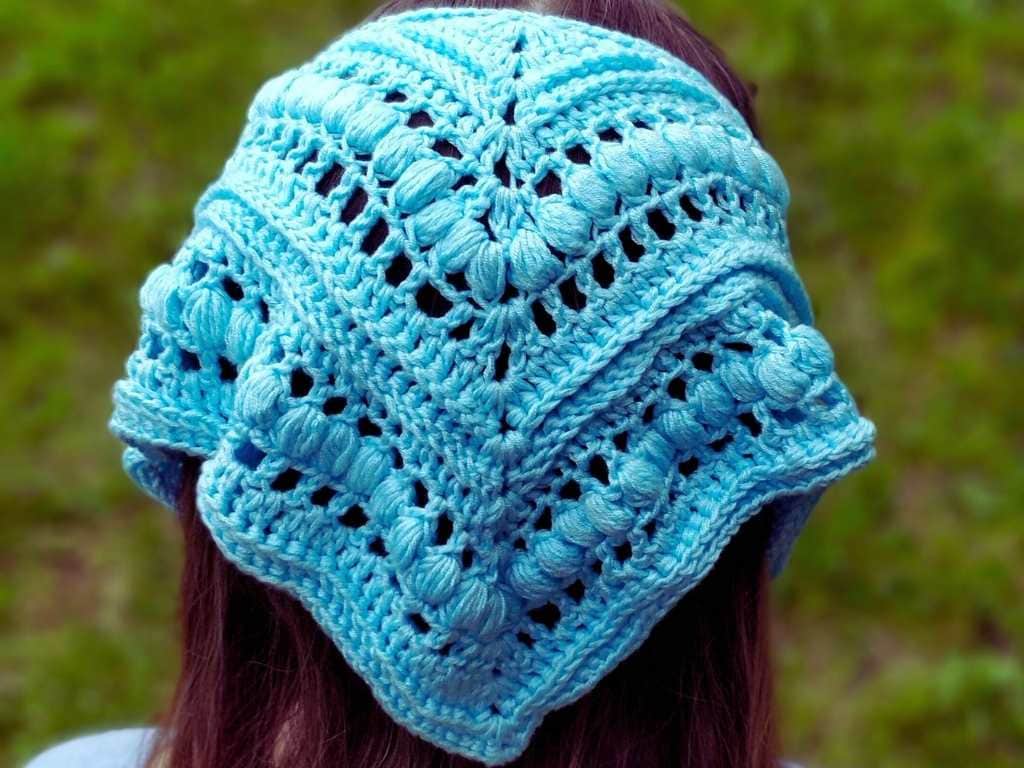 Hair bandana Crochet bandana Vintage hair scarf hair Etsy