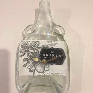 Kraken Rum Squashed / Flattened Bottle Wall Clock