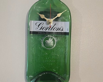 Gordons Gin Squashed / Flattened Bottle Wall Clock