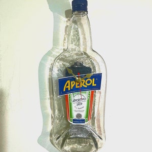 Aperol Italian Flattened/Squashed Bottle Clock