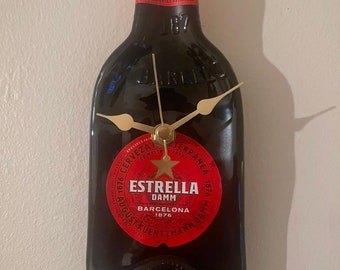 Estrella Bottle Wall Clock