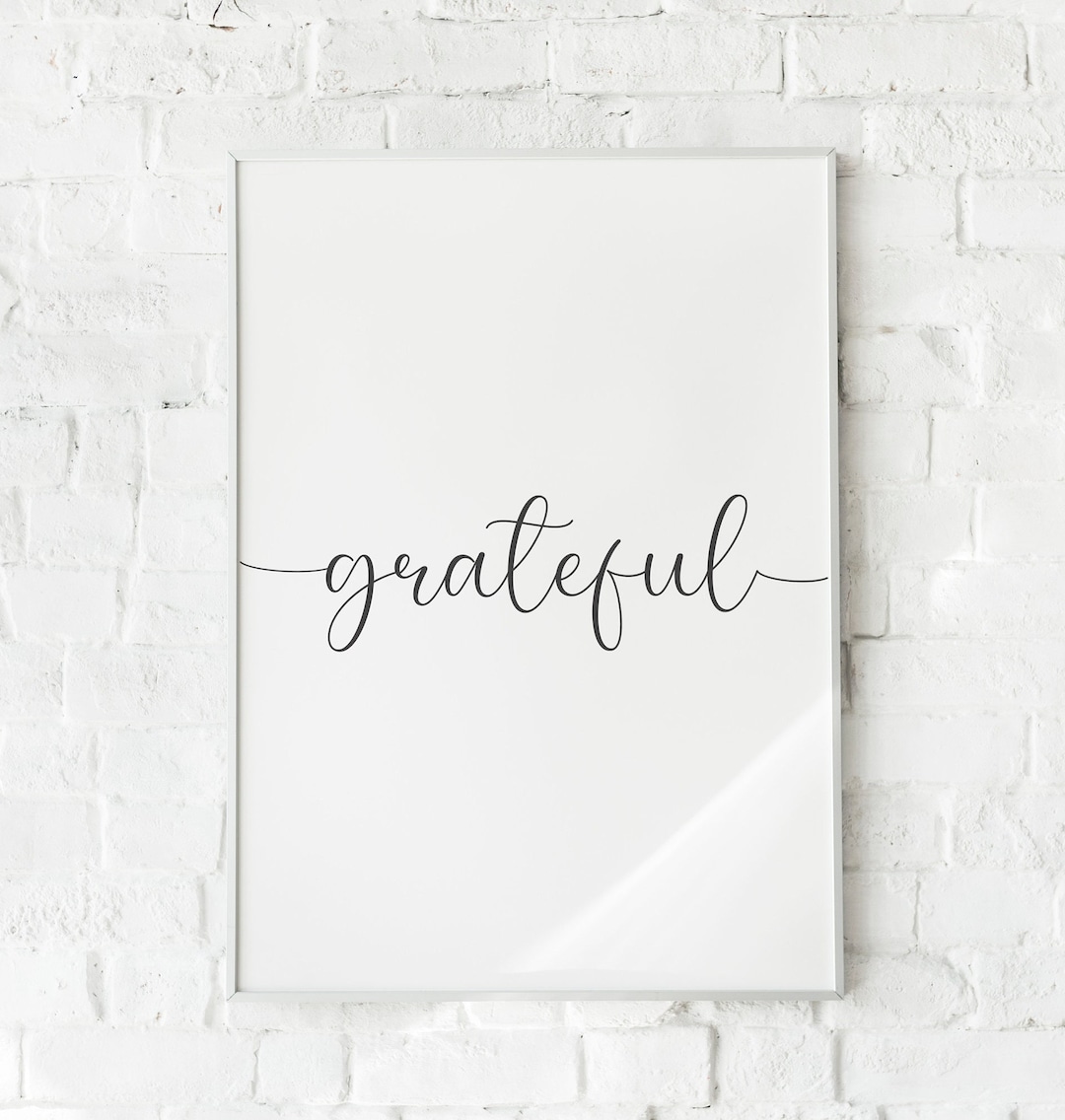Grateful Printable Grateful Wall Art Grateful Home Decor Etsy