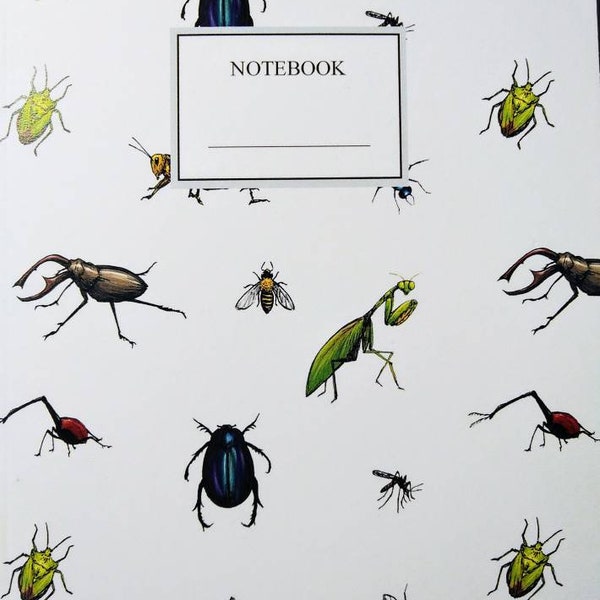 A5 bug notebook