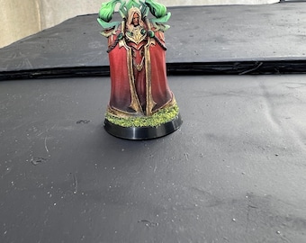 Kael’Thas miniature painted and unpainted 32mm base World of Warcraft Blood Elves