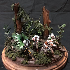 Delta Squad Display Base Star Wars Republic Commando