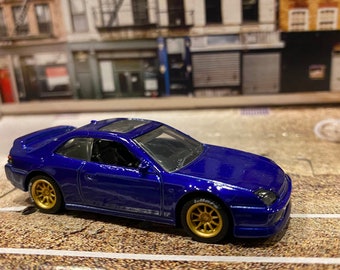 Honda prelude hot wheels custom wheel swapped 1/64