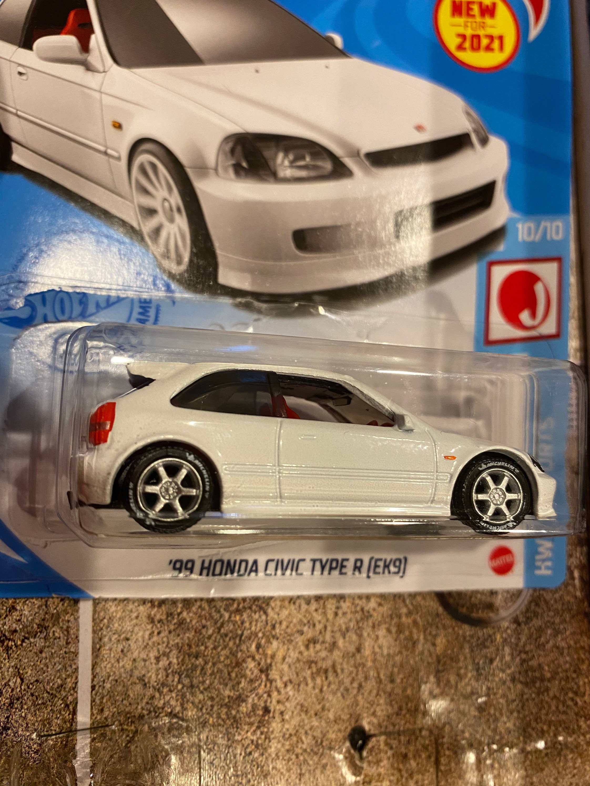 1/43 ホットウィール HONDA CIVIC TYPE R EK9 Amazon.com: Hot Wheels 2022 - '99 Honda Civic Type R [EK9
