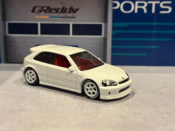 Hot Wheels Honda Civic Type R EK9 Real Rider Wheel Swap - Etsy