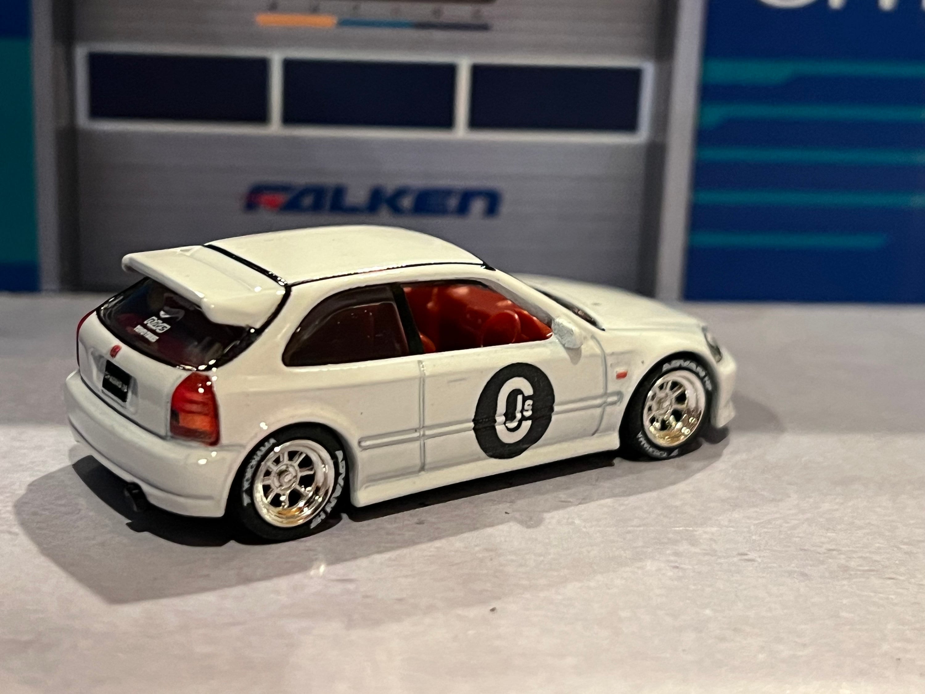 Hot Wheels Premium Boulevard Chasing J Honda Civic Ek9 Type