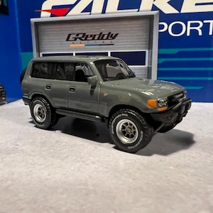 Hot wheels Toyota Landcruiser 80s series custom wheel swap
