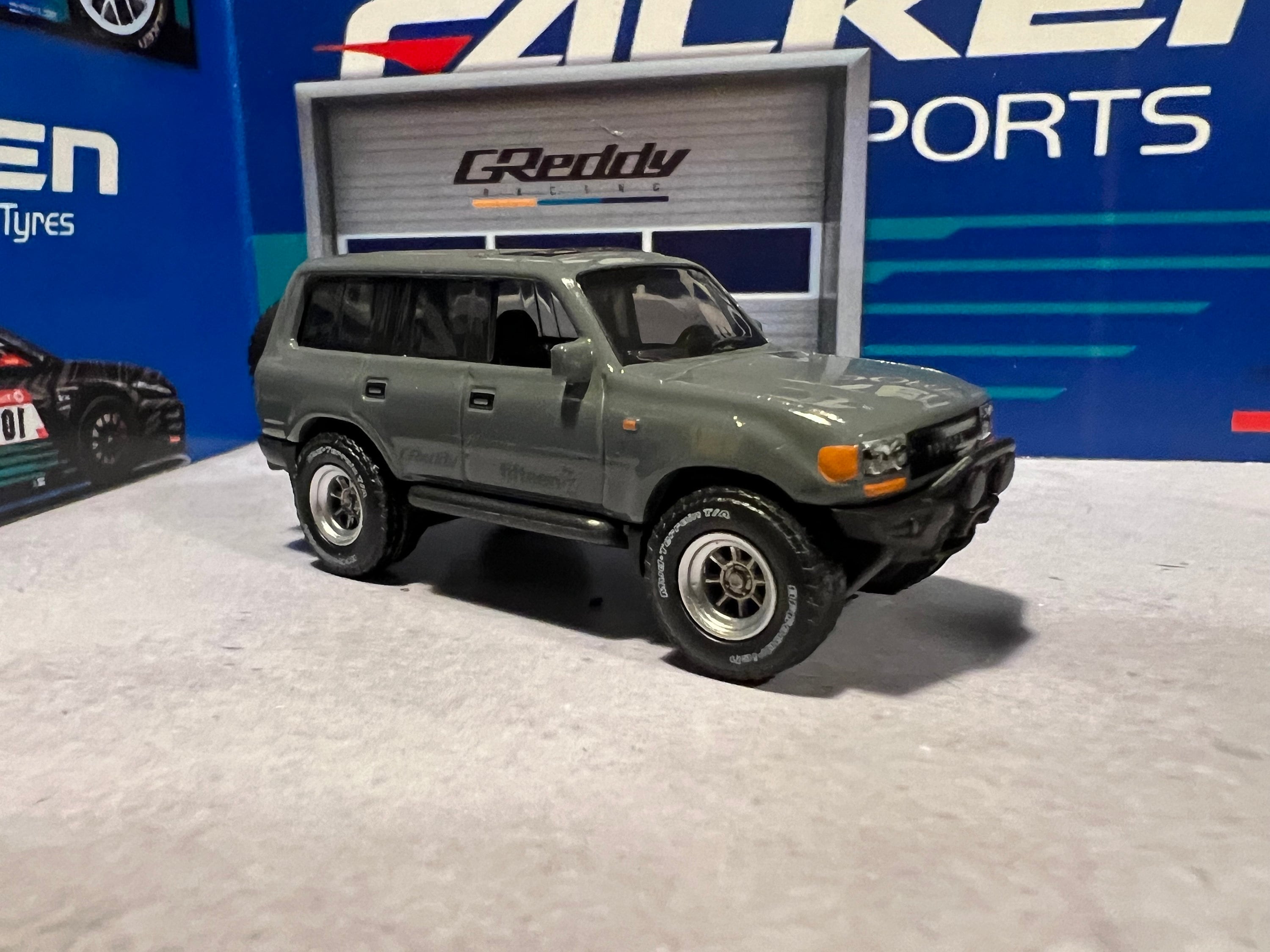 Hot Wheels Toyota Landcruiser 80s Series Custom Wheel Swap Etsy