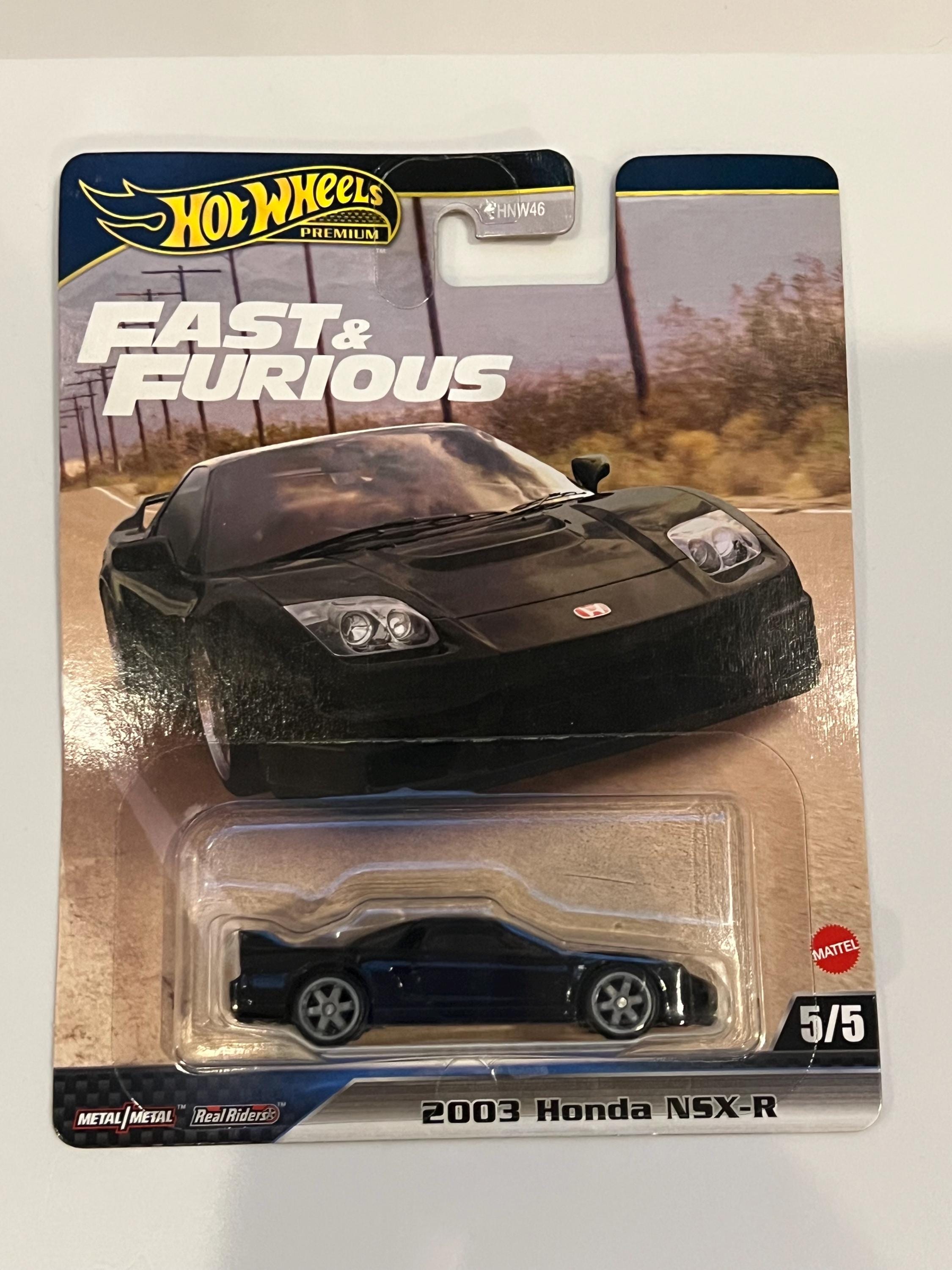 Hot Wheels Honda NSX-R Premium Metal Base Real Riders 1:64 Scale