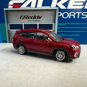 Matchbox Subaru Forester custom wheel swap real riders