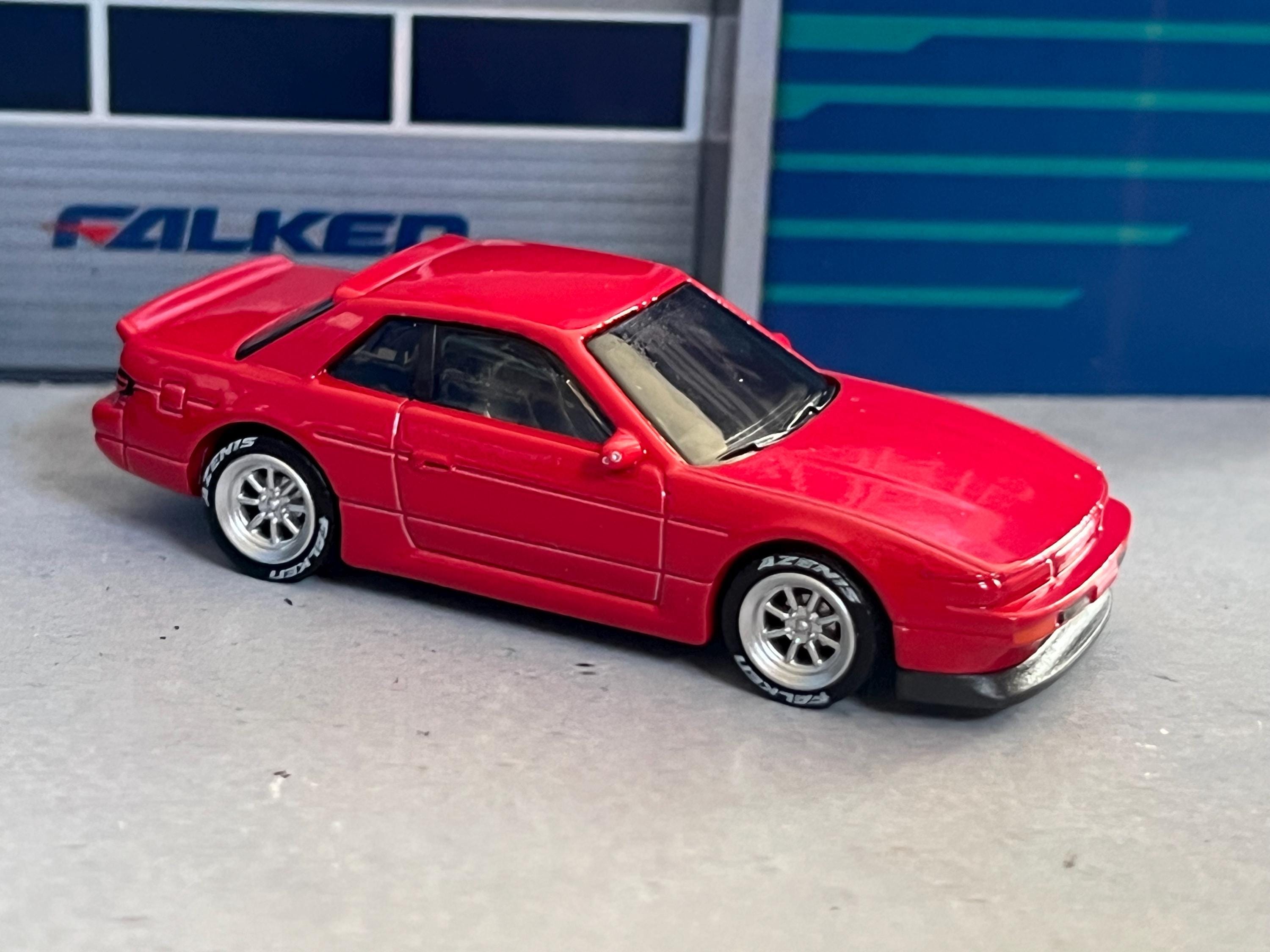 Hot Wheels 日産 シルビア S13トランスポーター　240SX Hot Wheels Red S13 Coupe Nissan 240 SX Real Rider Swap - Etsy