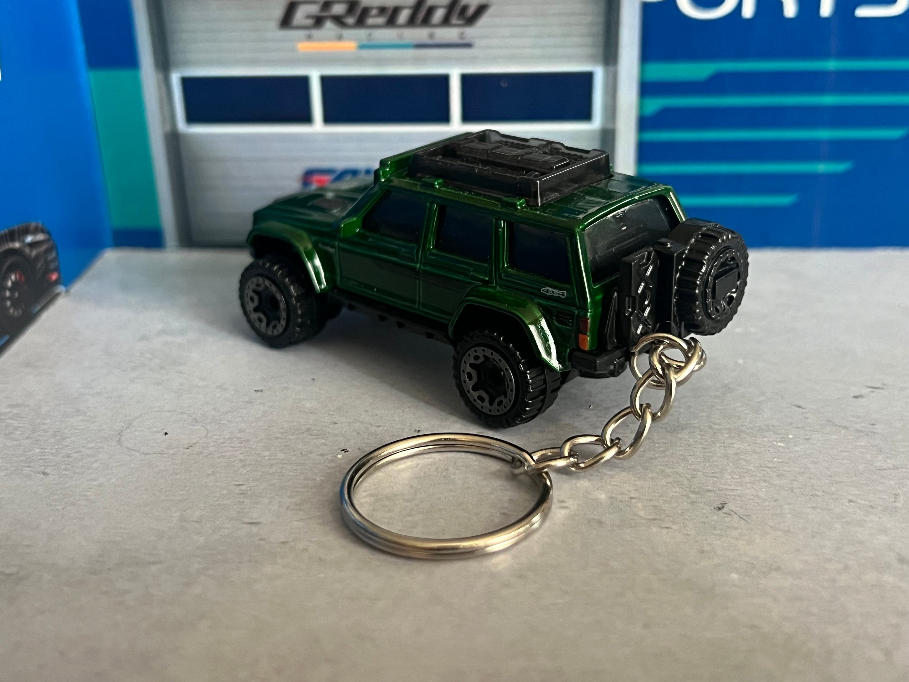 Hot Wheels Jeep Cherokee Keychain - Etsy