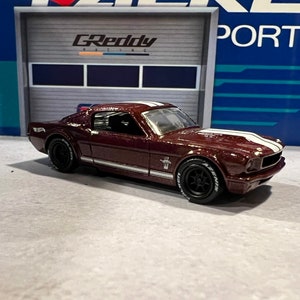 Hot wheels 1965 Ford Mustang 2+2 fastback green or brown wheel swapped custom